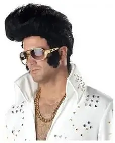 一个发型:猫王飞机头/蓬巴杜立发这个发型最早是法国路易十五的情妇