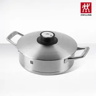 德国双立人twin olymp ii 24cm双耳煎炒锅66548-240-922锅具