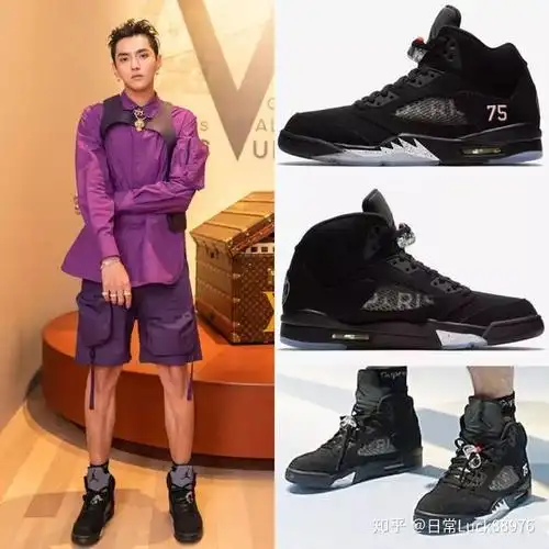 明星爆款吴亦凡上脚的aj贼好看鞋迷们等着降价买呢