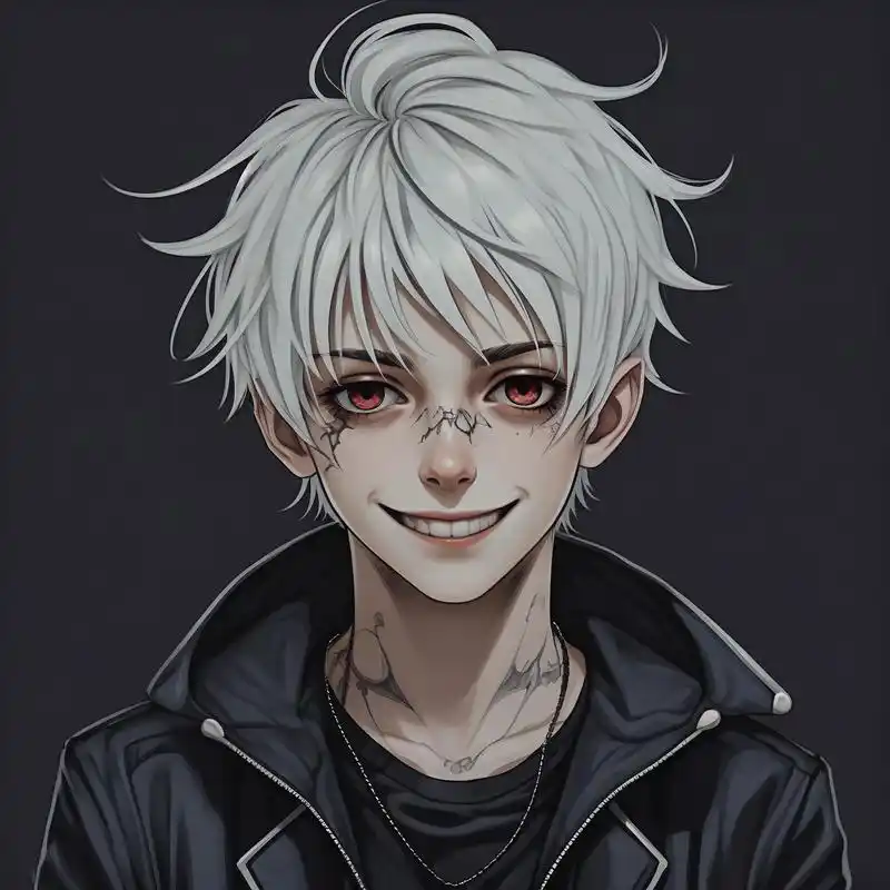 94病娇男暗黑哥特风头像92 沉醉于黑暗中的病娇少年,带着一丝神秘