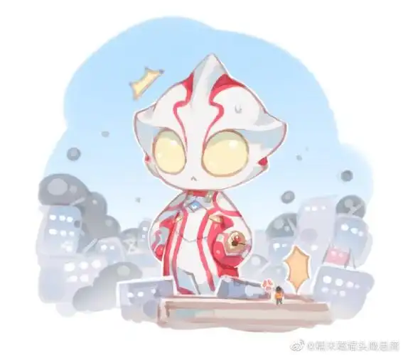 奥特曼超话#梦比优斯#来点小梦加上客串画了超级多的小梦,猫猫可爱