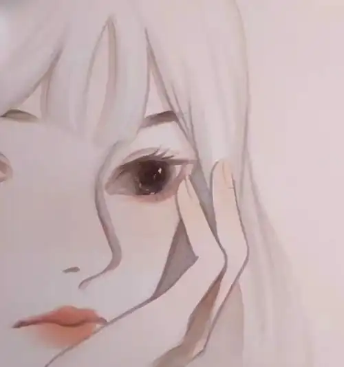 女生女生手绘卡通可爱动漫旧漫头像