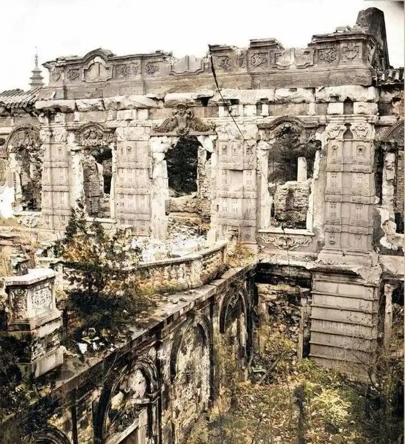 没有被摧毁的圆明园旧照.