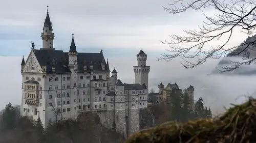 欧洲古堡摄影高清宽屏桌面壁纸