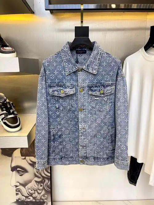 lv路易威登 牛仔外套#男士穿搭  #lv