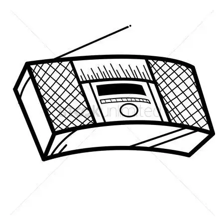 盒式磁带录音机 : radio