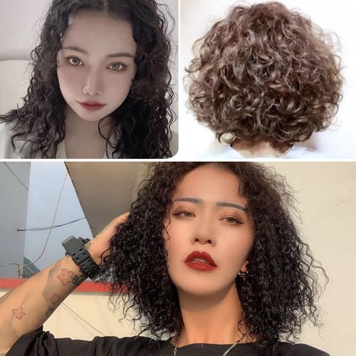 螺丝烫头发家用冷烫水螺旋烫蓬松冷烫精羊毛小卷不伤发烫发药剂