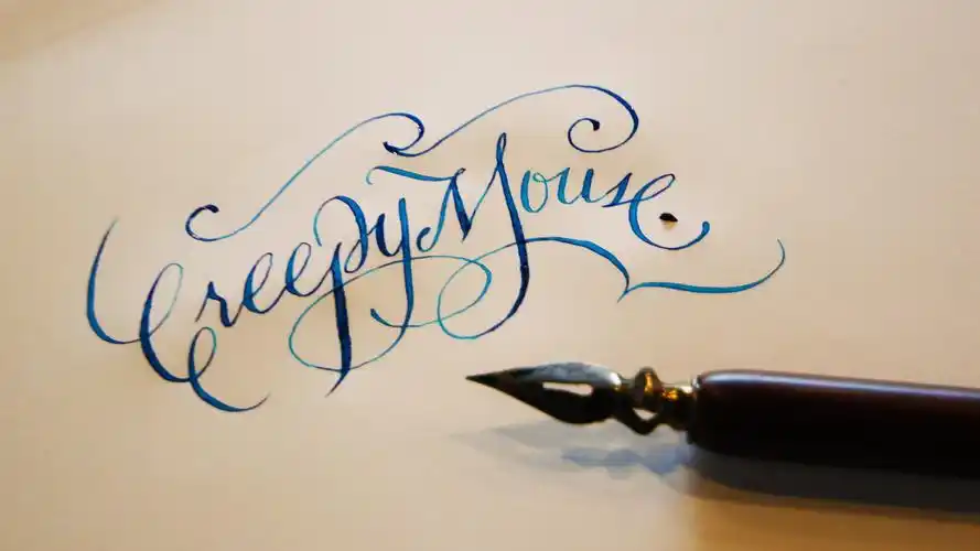 【calligraphy and graff】几只笔,挥出生动的英文书法