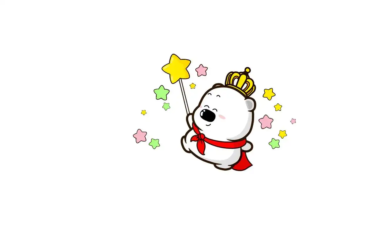 可爱卡通小囧熊超萌图片大全电脑桌面壁纸素材下载