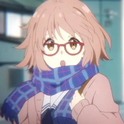 栗山未来境界的彼方萌可爱女生头像