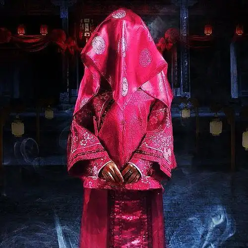 恐怖古风|月光下谁身披红色嫁衣