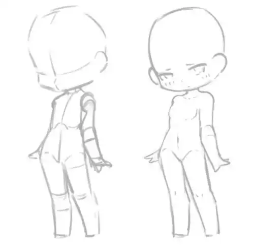 教你q版萌系人物的绘画技巧!