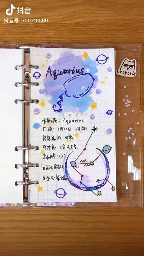 十二星座手帐合集星座十二星座手帐