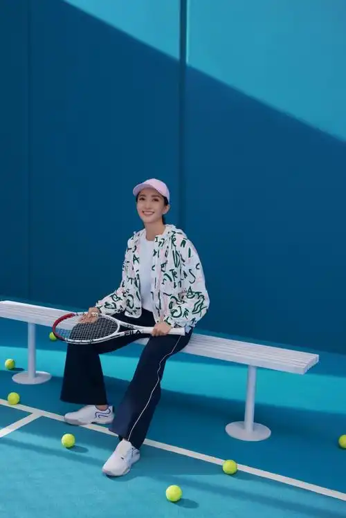 fila时尚运动代言人江疏影##fila athletics##fila tennis