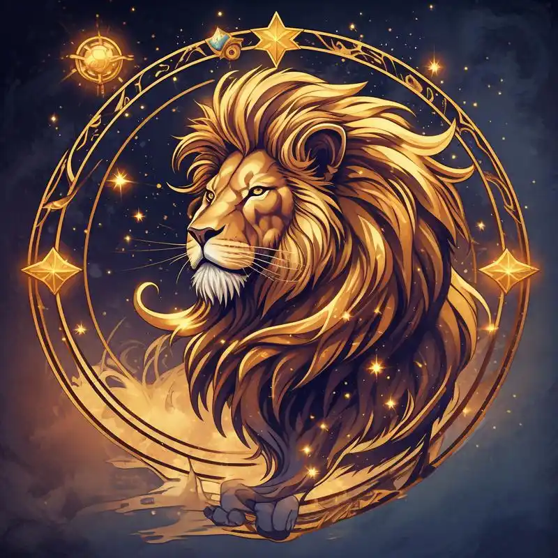 这里有一款专为狮子座设计的幸运漫画头像,霸气又不失可爱,让你在社交