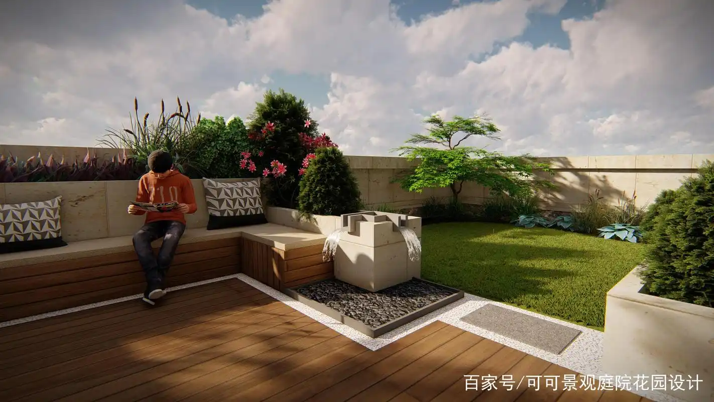 别墅庭院设计:巧妙设计庭院的小技巧,学会一两招,还怕庭院不美