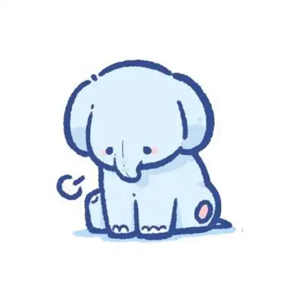 可爱呆萌卡通动物头像