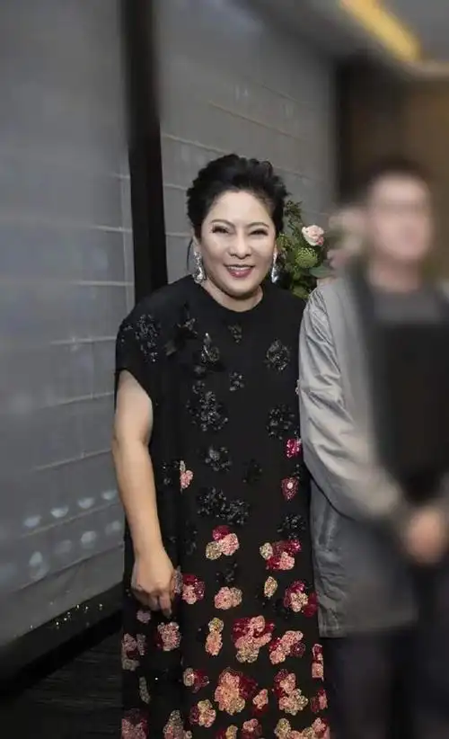 向太陈岚参加活动照曝光,穿雪纺衫容光焕发,看着比鲁豫还年轻