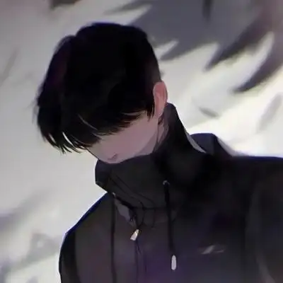 高清孤独高冷的动漫头像男生图片