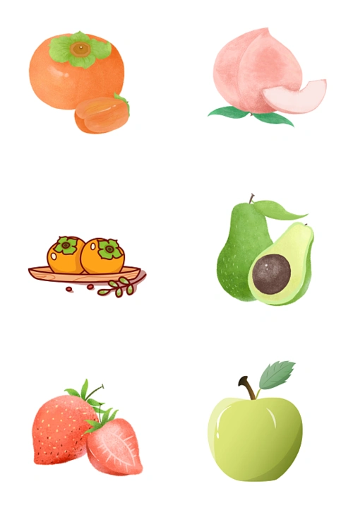 手绘卡通水果草莓png免扣素材-众图网