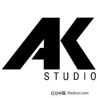 a字母打头英文logo之akstudio
