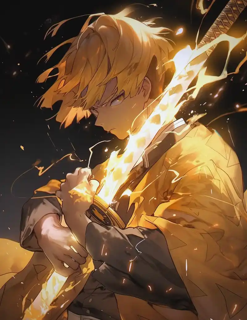 今天就来一起欣赏这些超燃的鬼灭之刃头像,感受我妻善逸的独特魅力吧!