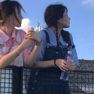 高清超仙漂亮的两人闺蜜头像图片