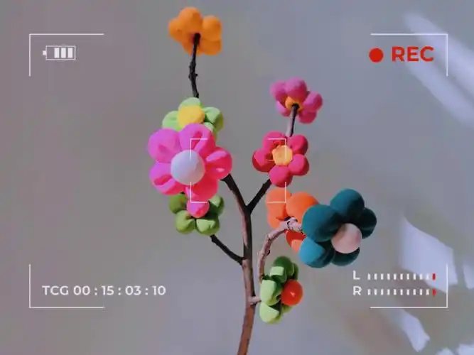 泡泡泥小花  幼儿园泡泡泥花束#三八妇女节