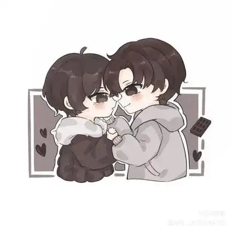 贺朝谢俞 #q版人物 - 抖音