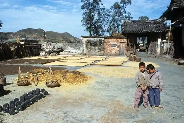 三十年前福建纪行镜头下的乡村生活