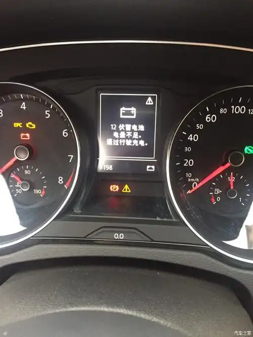 12伏蓄电池电量不足