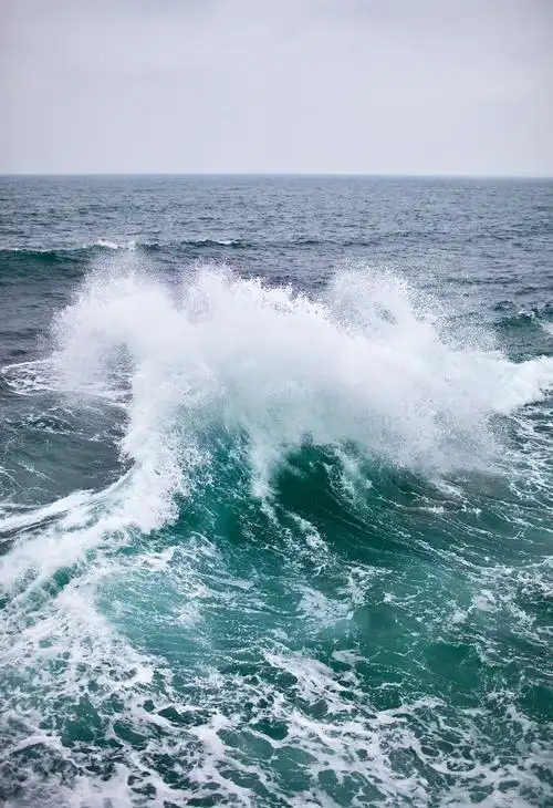 波浪,浪尖,大西洋,海洋