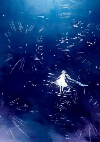 二次元唯美星空灯