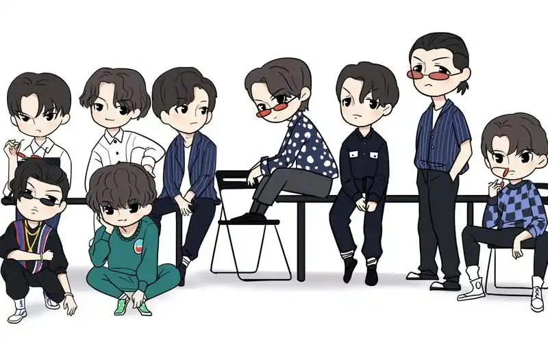 【ninepercent】百分九海报卡通板绘