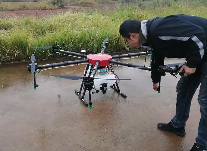 大型全自动6轴16l打药机农用农田植保无人机喷药机打农药撒药飞机16l