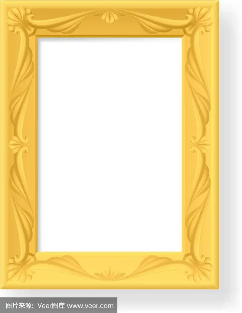 木制相框的照片上的白色背景