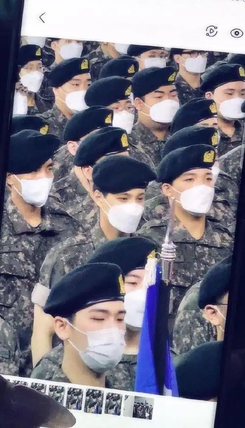 图exo金钟仁出席新兵训练结业仪式将正式服务于公益事业