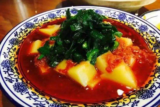 况味水洛城的搅团