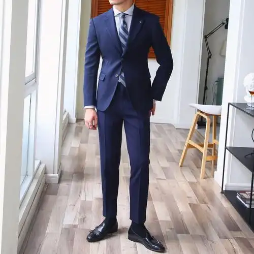 鹿三先生西服套装男士职业韩版正装外套上衣修身休闲春季小西装男