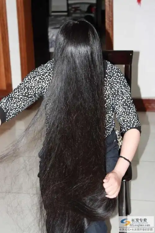 在家剪下黑亮长发-来来往往155#(38) 剪发_中国长发