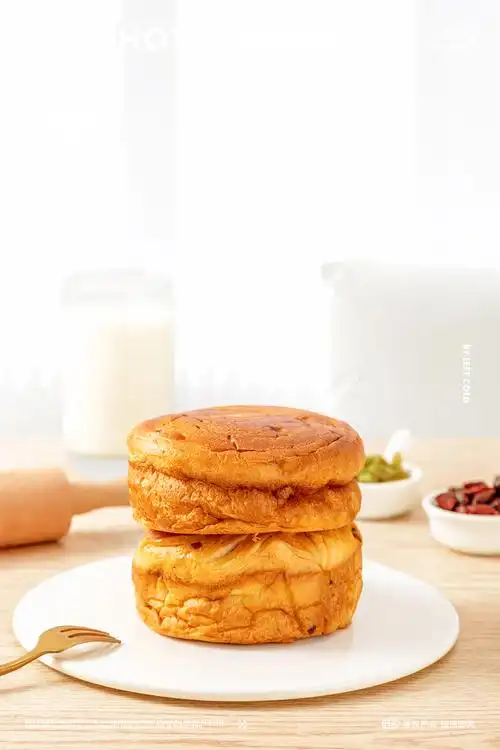 果肉面包美食摄影