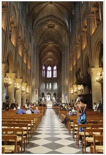 欧洲行-巴黎圣母院