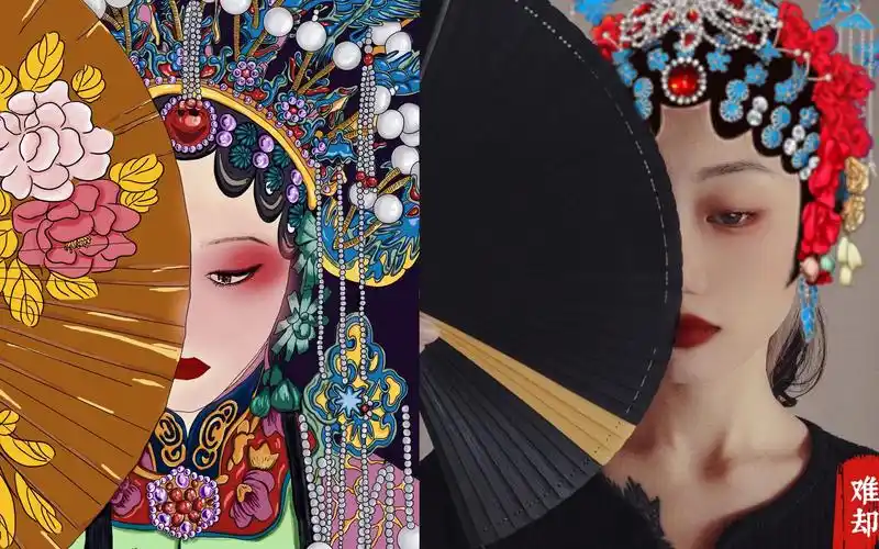 " 我,生在戏里,活在戏外 "——平板手绘戏子