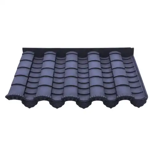 0*0.6m中式徽派树脂瓦仿古瓦屋檐装饰玻璃钢瓦门头一体滴水檐