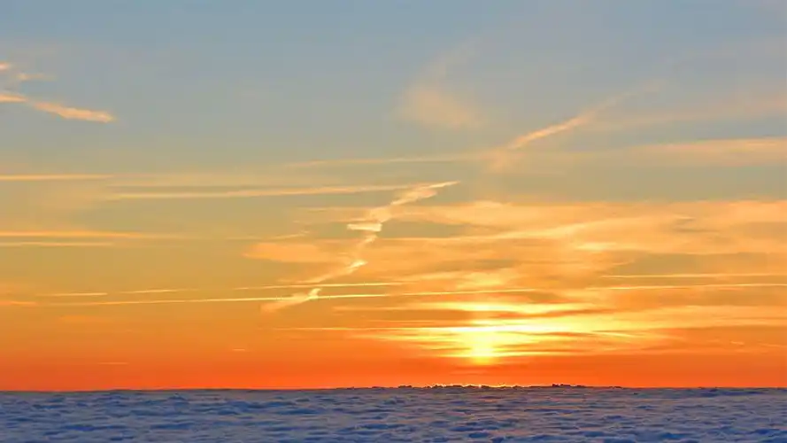 清晨唯美日出高清桌面壁纸