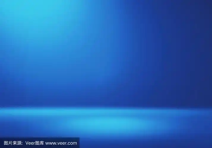 3 d演示.宝蓝色背景的产品植入