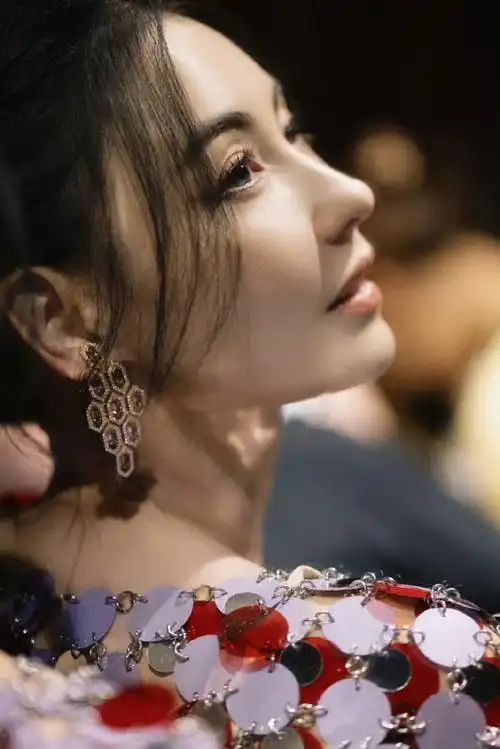 张柏芝好优雅##张柏芝侧颜线条