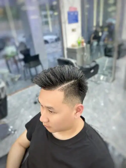 男士发型 #男生发型推荐 #港风侧背头