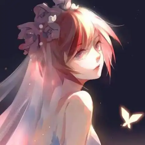 动漫头像高冷氛围感满满的禁欲系单人女生头像