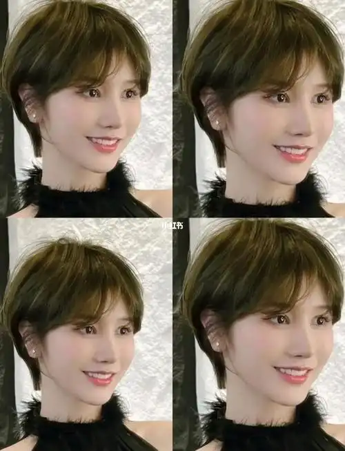 短发如何选择颜色